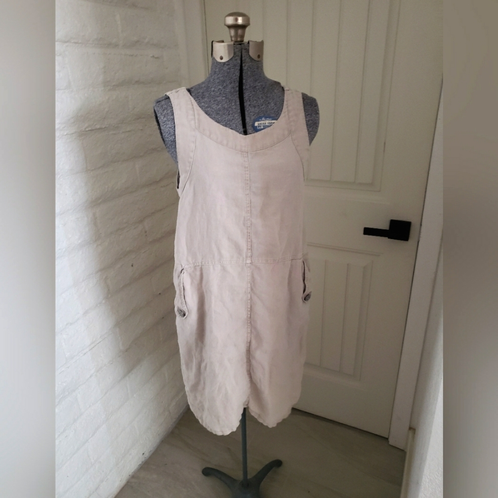 Wrap London Overall Linen Dress